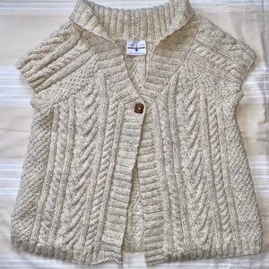 Cozy Cream Cable Knit Cardigan